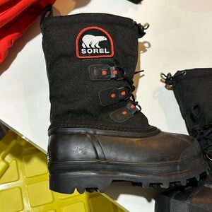 Sorel waterproof kids snow boots